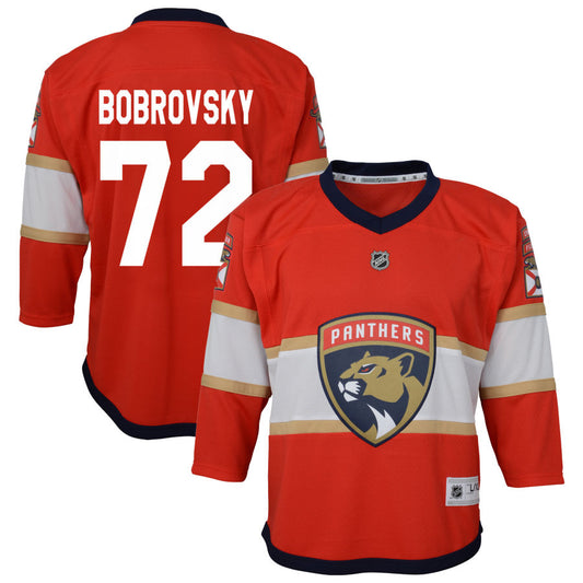 Sergei Bobrovsky Florida Panthers Youth Home Replica Jersey - Red