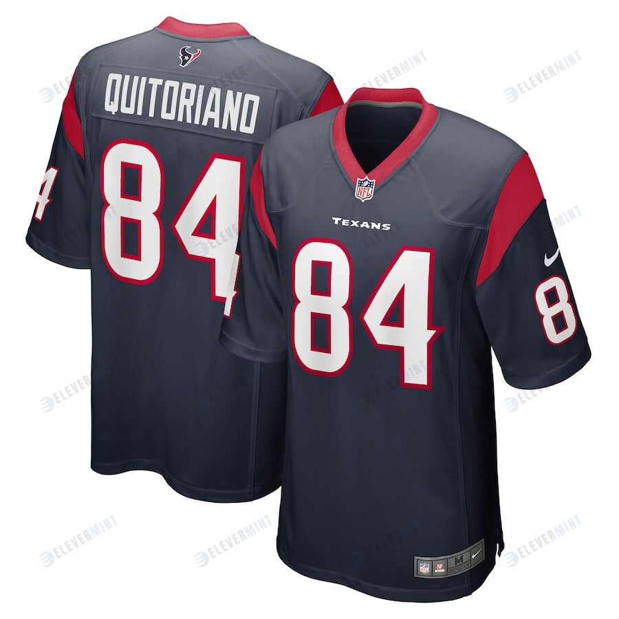 Teagan Quitoriano Houston Texans Game Player Jersey - Navy