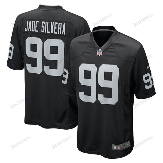 Nesta Jade Silvera 99 Las Vegas Raiders Men Team Game Jersey - Black