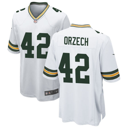 Matthew Orzech Green Bay Packers Nike Game Jersey - White