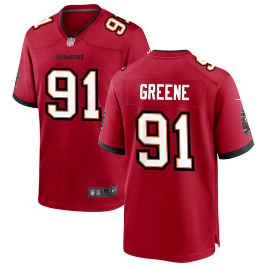 Mike Greene Nike Tampa Bay Buccaneers Game Jersey - Red