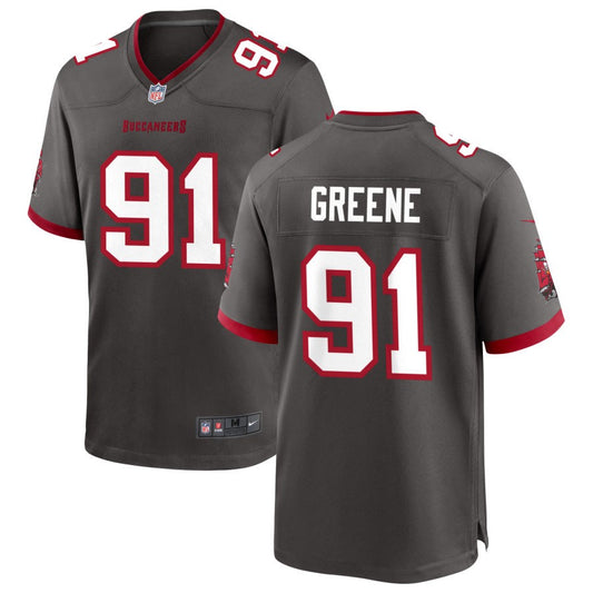 Mike Greene Tampa Bay Buccaneers Nike Alternate Game Jersey - Pewter