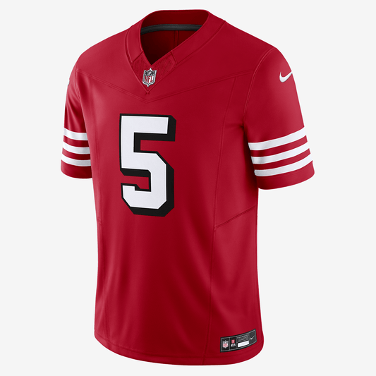 Trey Lance San Francisco 49ers Men's Nike Dri-FIT NFL Limited Football Jersey - Scarlet