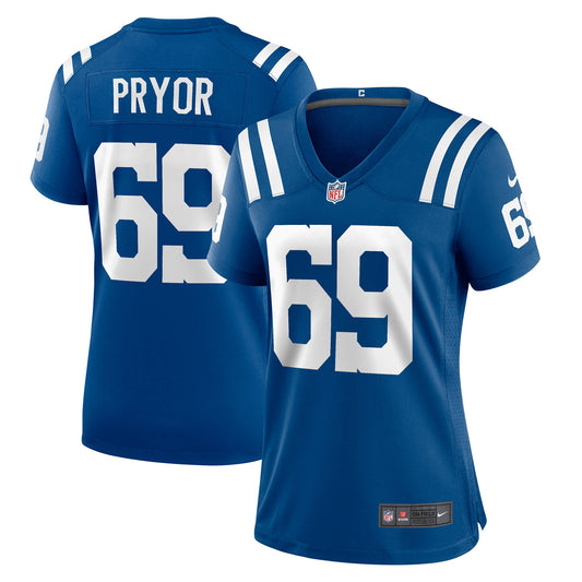 Matt Pryor Indianapolis Colts Nike Women's Game Jersey - Royal