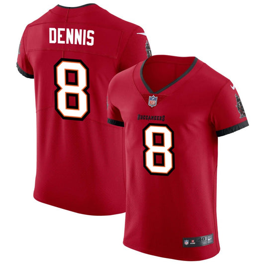 SirVocea Dennis Tampa Bay Buccaneers Nike Vapor Elite Jersey - Red