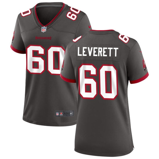 Nick Leverett Tampa Bay Buccaneers Nike Women's Alternate Game Jersey - Pewter