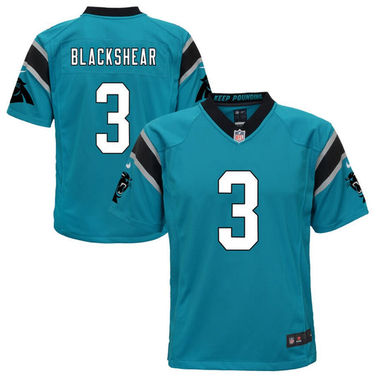 Raheem Blackshear Carolina Panthers Nike Youth Game Jersey - Blue