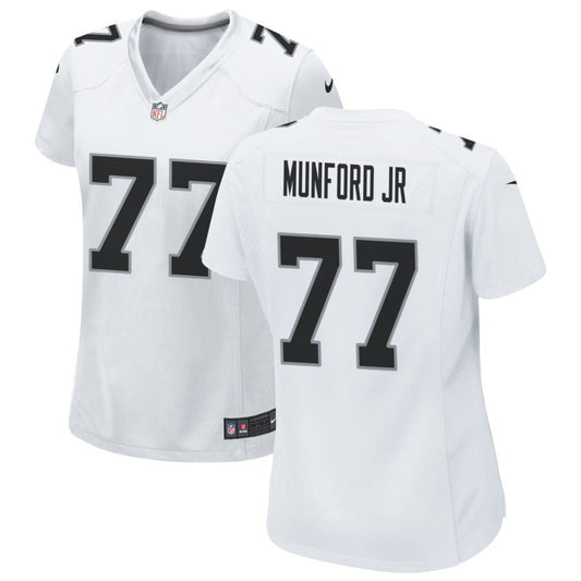 Thayer Munford Jr Las Vegas Raiders Nike Women's Game Jersey - White