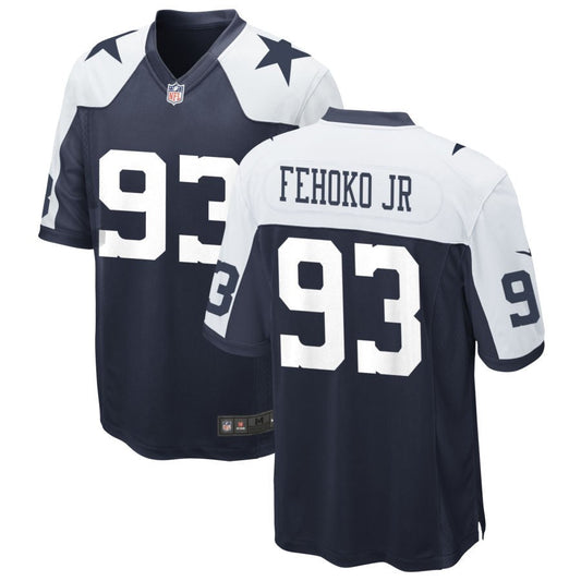 Viliami Fehoko Jr Dallas Cowboys Nike Alternate Game Jersey - Navy