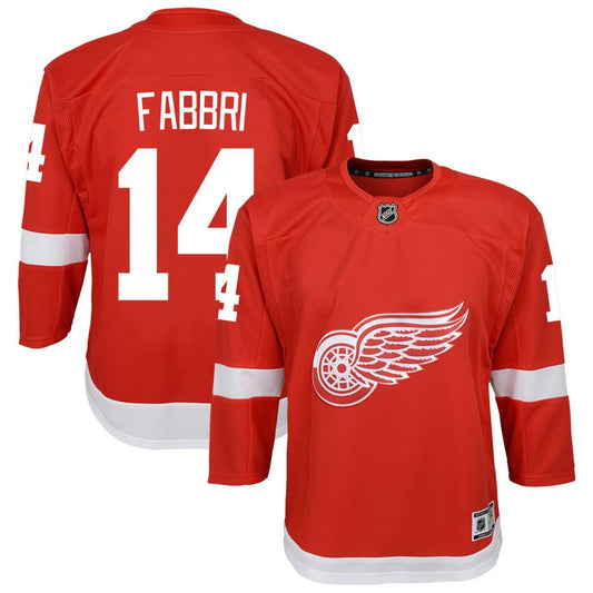 Robby Fabbri Detroit Red Wings Youth Home Premier Jersey - Red