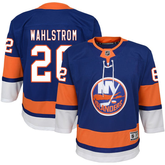 Oliver Wahlstrom New York Islanders Youth Home Premier Jersey - Blue