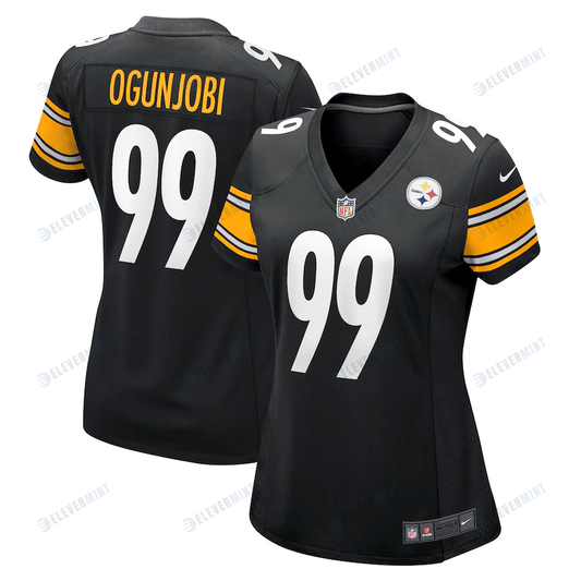 Larry Ogunjobi Pittsburgh Steelers Women's Game Player Jersey - Black