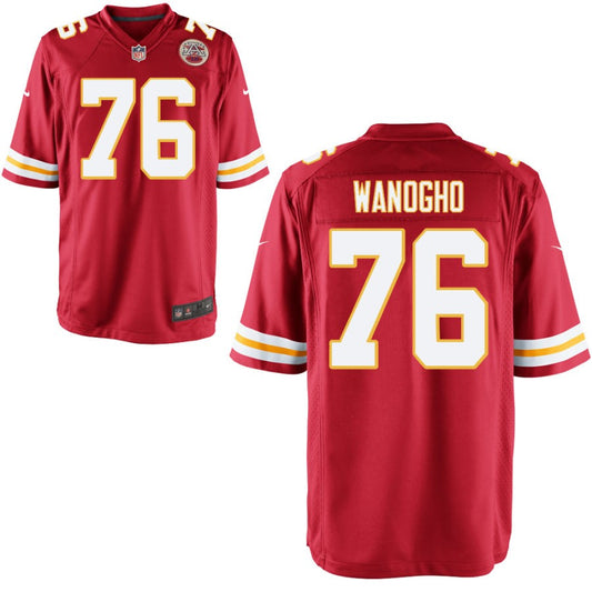 Prince Tega Wanogho Kansas City Chiefs Nike Youth Game Jersey - Red