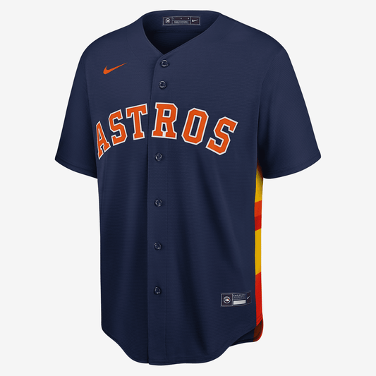 MLB Houston Astros Men's Replica Baseball Jersey - Navy