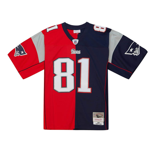 Split Legacy Randy Moss New England Patriots 2007 Jersey