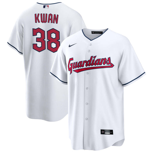 Steven Kwan Cleveland Guardians Nike Replica Jersey - White