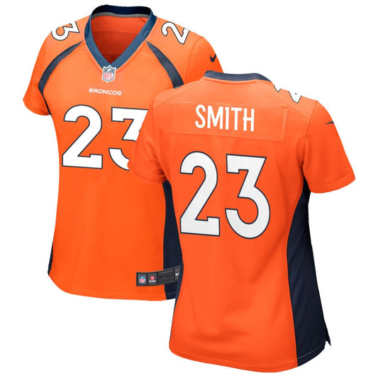 Tremon Smith Denver Broncos Nike Women's Game Jersey - Orange