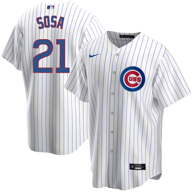 Men's Chicago Cubs Sammy Sosa Replica Home Jersey - White