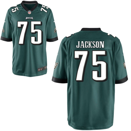 Tarron Jackson Philadelphia Eagles Nike Youth Game Jersey - Midnight Green