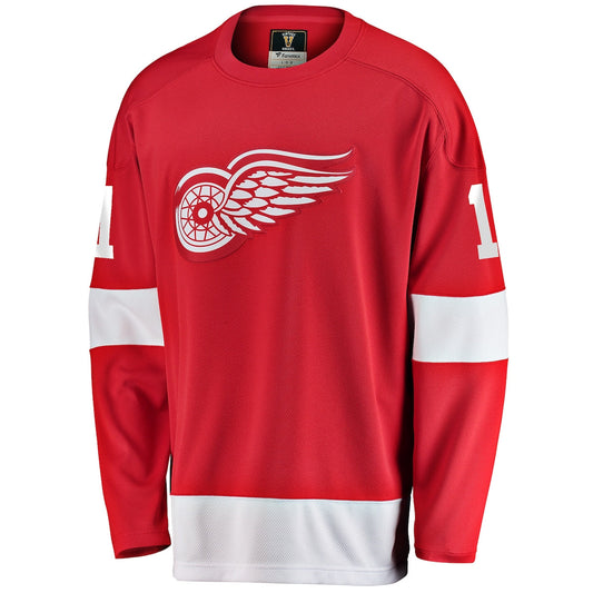 Men's Terry Sawchuk Fanatics Red Wings Premier Breakaway Retired Jersey - Red