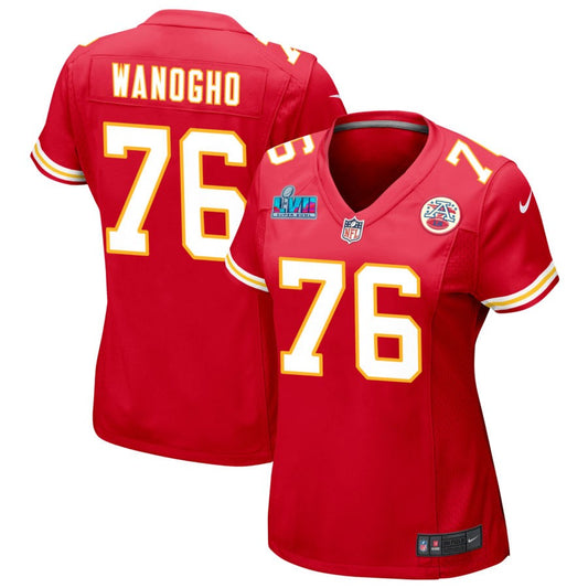 Prince Tega Wanogho Kansas City Chiefs Nike Women's Super Bowl LVII Game Jersey - Red