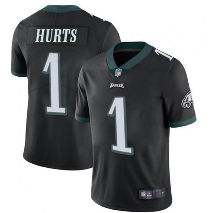 Men's Philadelphia Eagles Jalen Hurts Vapor Jersey - Black