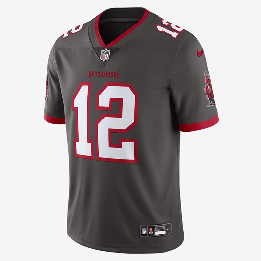 Tom Brady Tampa Bay Buccaneers Men's Nike Dri-FIT NFL Limited Football Jersey - Pewter