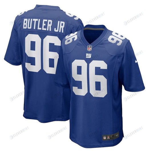 Vernon Butler Jr. 96 New York Giants Men Team Game Jersey - Royal