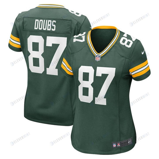 Romeo Doubs 87 Green Bay Packers Women's Player Game Jersey - Green