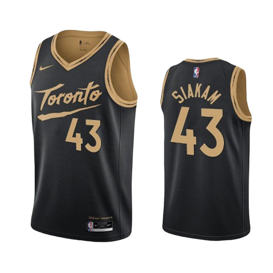 Men's Toronto Raptors Pascal Siakam City Edition Jersey - Black