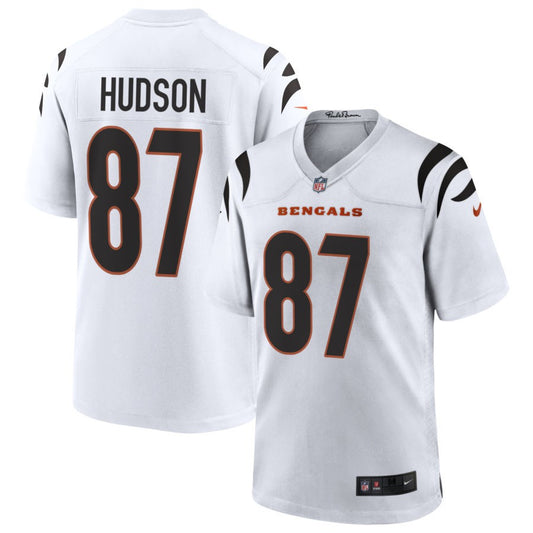 Tanner Hudson Cincinnati Bengals Nike Game Jersey - White