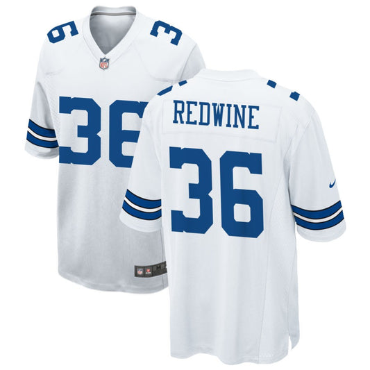 Sheldrick Redwine Dallas Cowboys Nike Game Jersey - White