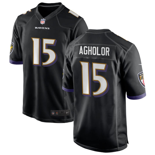 Nelson Agholor Baltimore Ravens Nike Alternate Game Jersey - Black