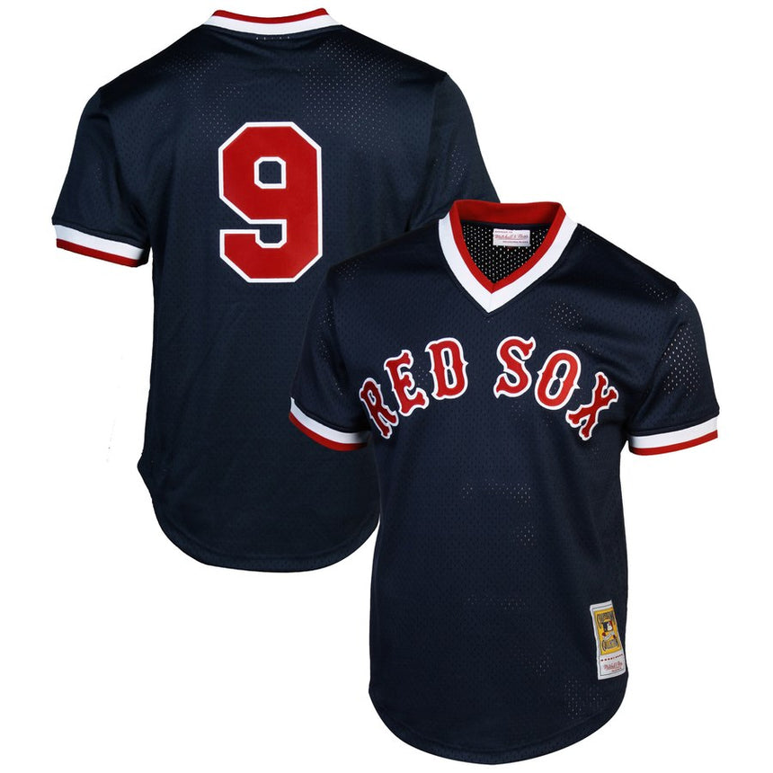 Men's Ted Williams Boston Red Sox Authentic Batting Practice Jersey By Mitchell And Ness