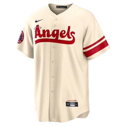 Men's Shohei Ohtani Nike Angels 2022 City Connect Replica Jersey - Off White