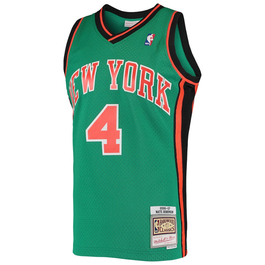 Men's Nate Robinson Mitchell & Ness Knicks Swingman Jersey - Green