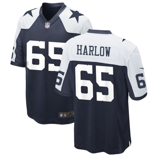 Sean Harlow Dallas Cowboys Nike Alternate Game Jersey - Navy