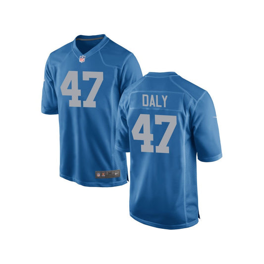 Scott Daly Detroit Lions Nike Youth Alternate Game Jersey - Royal