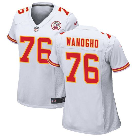 Prince Tega Wanogho Kansas City Chiefs Nike Women's Game Jersey - White