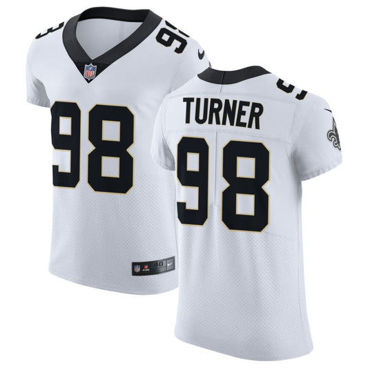 Payton Turner New Orleans Saints Nike Vapor Untouchable Elite Jersey - White