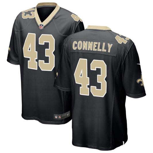 Ryan Connelly New Orleans Saints Nike Game Jersey - Black