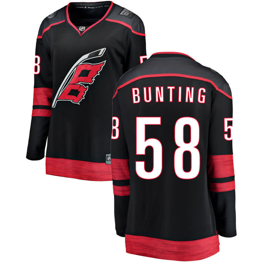 Michael Bunting Carolina Hurricanes Fanatics Branded Women's Alternate Breakaway Jersey - Black