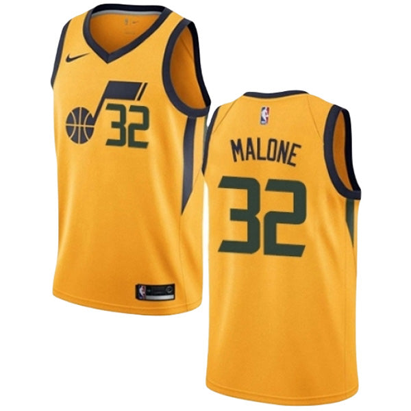 Men's Utah Jazz Karl Malone Statement Edition Jersey - Gold