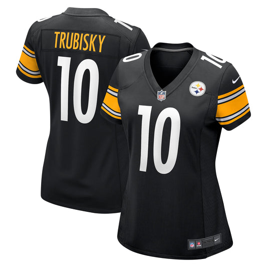 Mitchell Trubisky Pittsburgh Steelers Nike Women's Game Jersey - Black