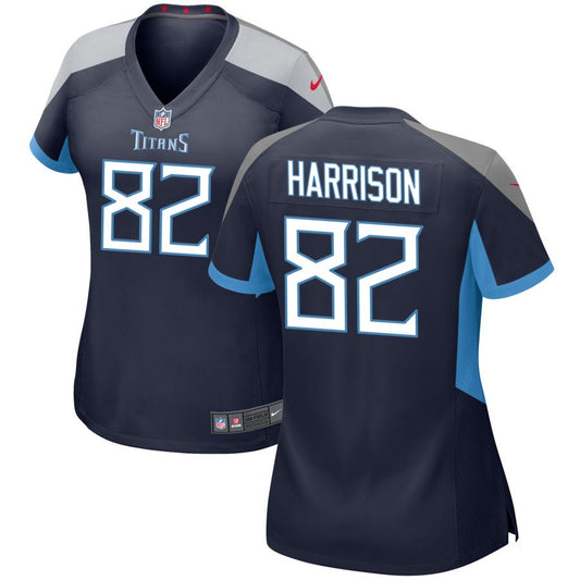 Tre'Shaun Harrison Tennessee Titans Nike Women's Game Jersey - Navy