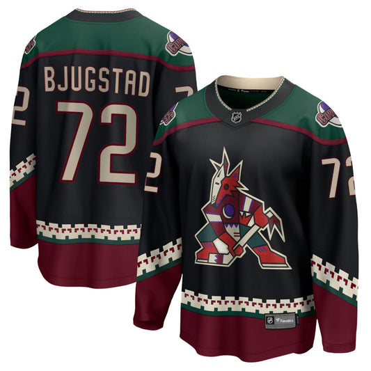 Nick Bjugstad Arizona Coyotes Fanatics Branded 2021/22 Home Breakaway Jersey - Black