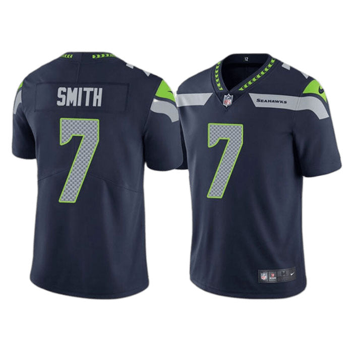 Men's Seattle Seahawks Geno Smith Vapor Jersey - Navy