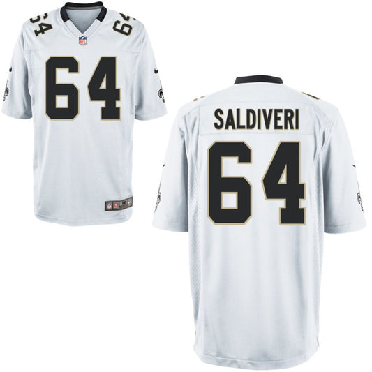 Nick Saldiveri Nike New Orleans Saints Youth Game Jersey