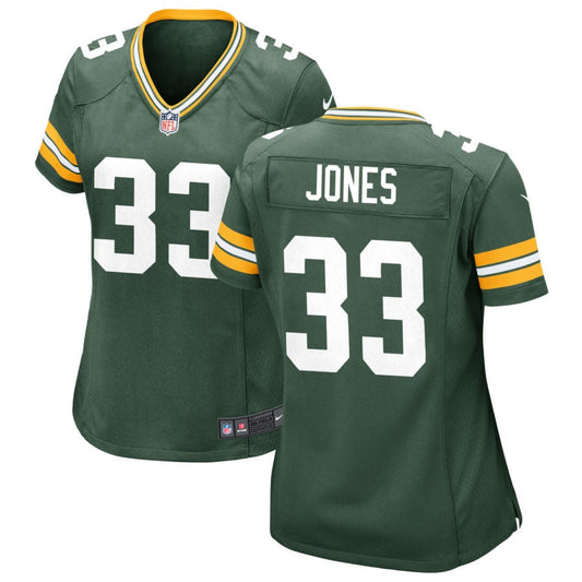 Aaron Jones Green Bay Packers Nike Women's Game Jersey - Green