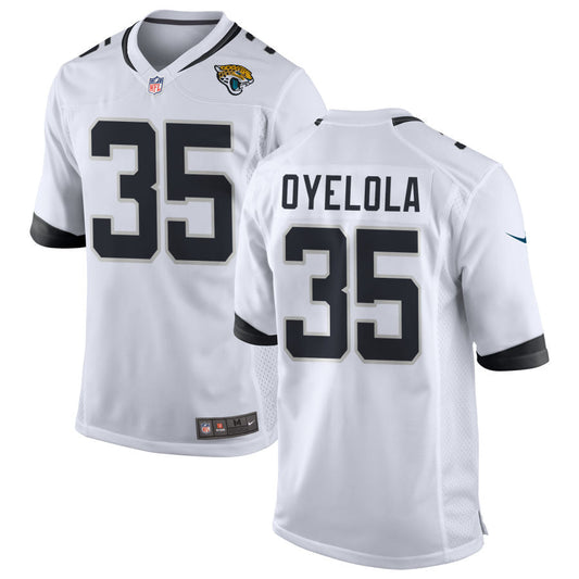 Ayo Oyelola Jacksonville Jaguars Nike Youth Game Jersey - White